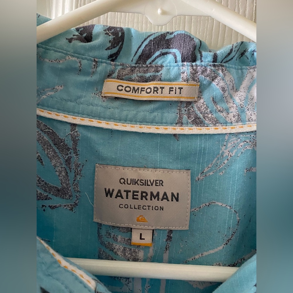 Quicksilver, Waterman Collection, Button Down Shi… - image 3